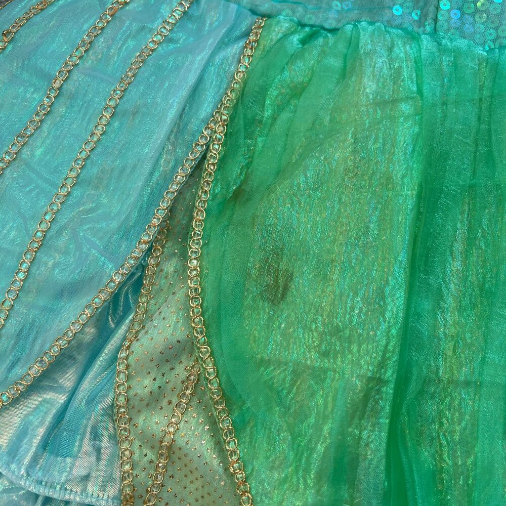 Disney Store Ariel Little Mermaid Limited Edition Costume Dress Size 5 - Picture 6 of 6